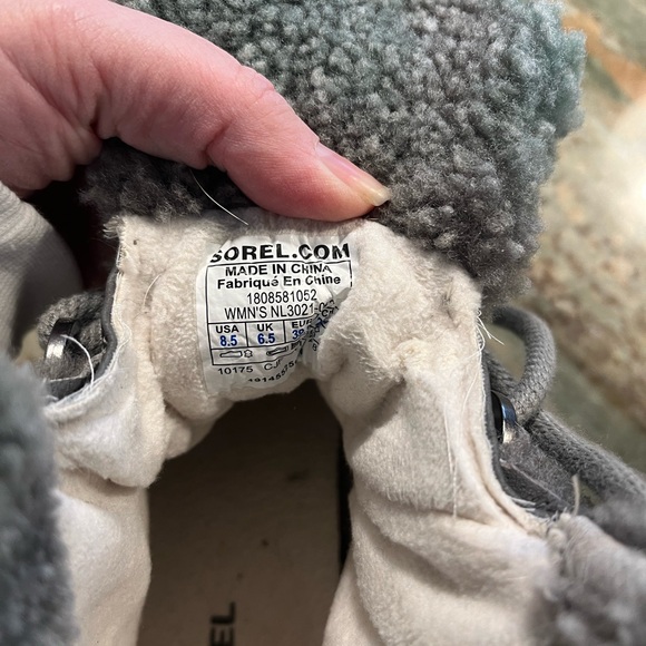 SOREL WOMEN'S JOAN OF ARCTIC™ WEDGE II SHEARLING BOOT in Quarry - 8.5 - Picture 8 of 10